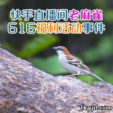 快手直播间老麻雀616福利活动事件